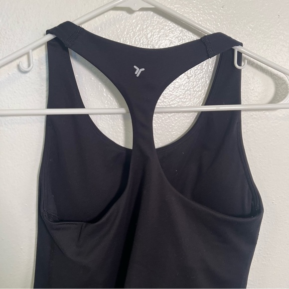Old Navy Active PowerSoft Racerback Crop Tank Black XS - Picture 7 of 9
